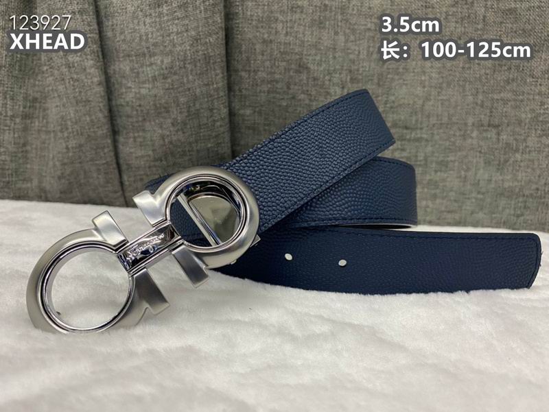 Ferragamo belt 35mmX100-125cm 8L36